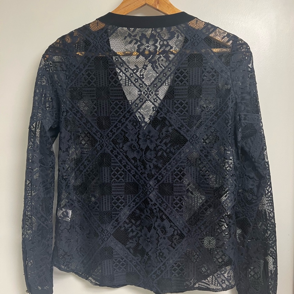 Lace tunic top by Twelfth street Cynthia Vincent